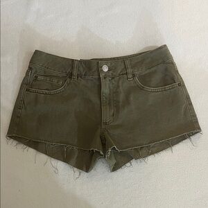 Garage Olive Women's Jean Shorts
